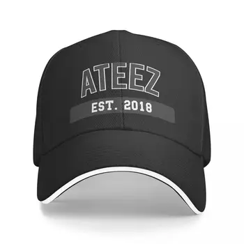Новый Kpop College - ATEEZ | Kpop Merch для фанатов Kpop | Подарок для ATINY Бейсболка Мужская Роскошная забавная шляпа Мужская Шляпа Женская